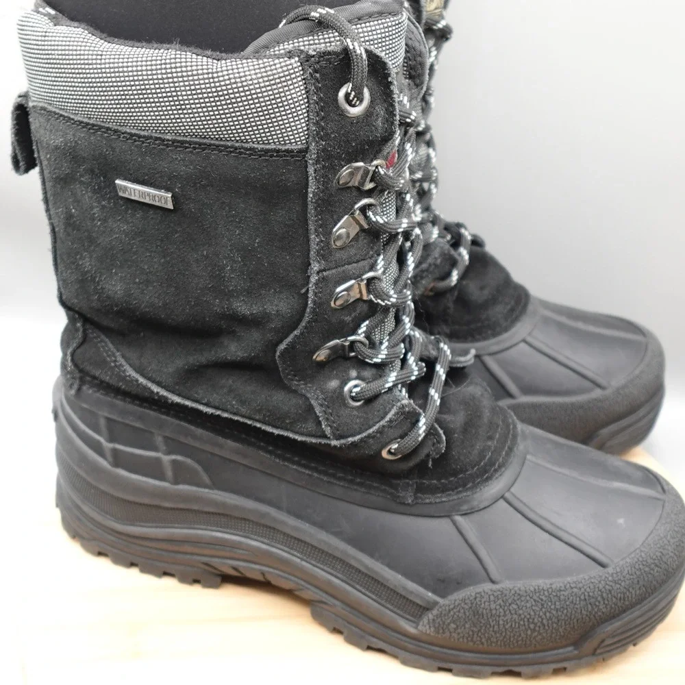 Tamarack Boots Mens 8 Waterproof Thermolite Insulated Snow AK-120301-2 Flaw
